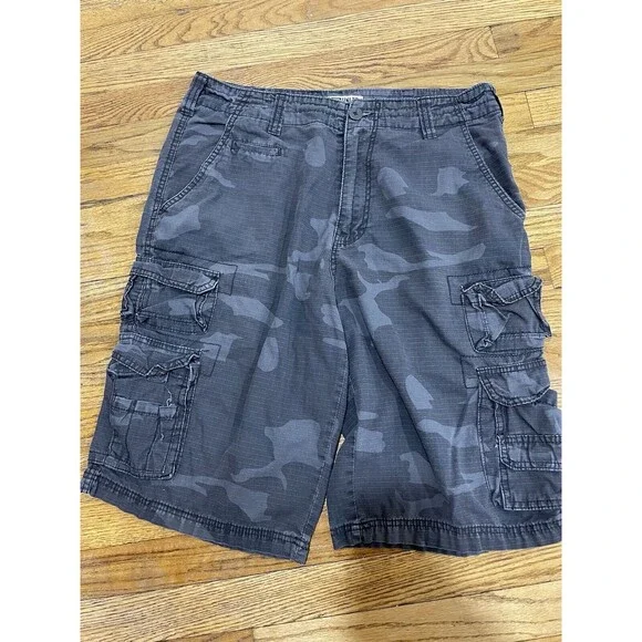 Ecko UNLTD cargo camouflage And Urban Pipeline shorts men Size 38 And W-34 - Picture 4 of 7